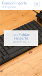 Mobile Screenshot of fabian-fingerle.de